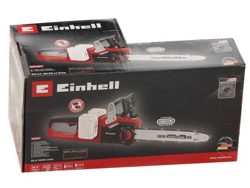 Tron&ccedil;onneuse &eacute;lectrique &agrave; batterie Einhell GE-LC 36/35 Li - BATTERIES NON INCLUSES