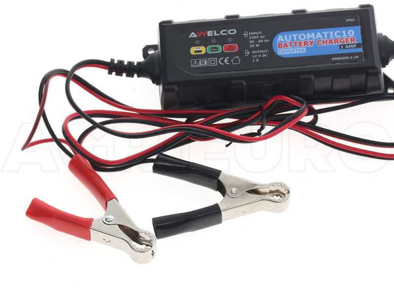 Awelco Automatic 10 - Chargeur de batterie &agrave; onduleur automatique - 12V - batteries jusqu'&agrave; 30A