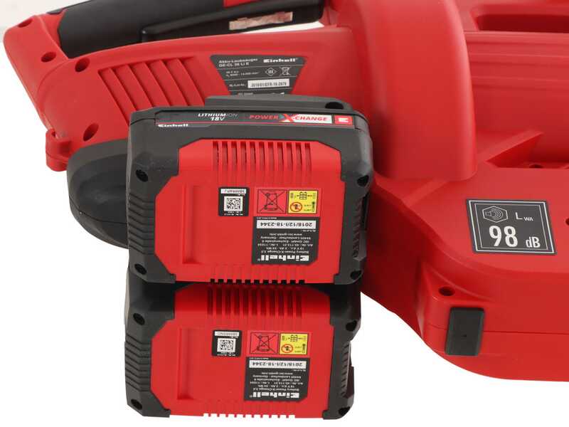 Einhell GE-CL 36 Li E - Souffleur - Aspirateur &agrave; feuilles - 2x 18V 4Ah
