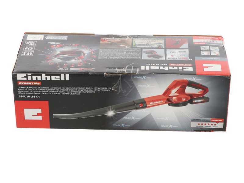 Aspirateur souffleur &agrave; feuilles Einhell GE-CL 18 Li E &agrave; batterie - 18V