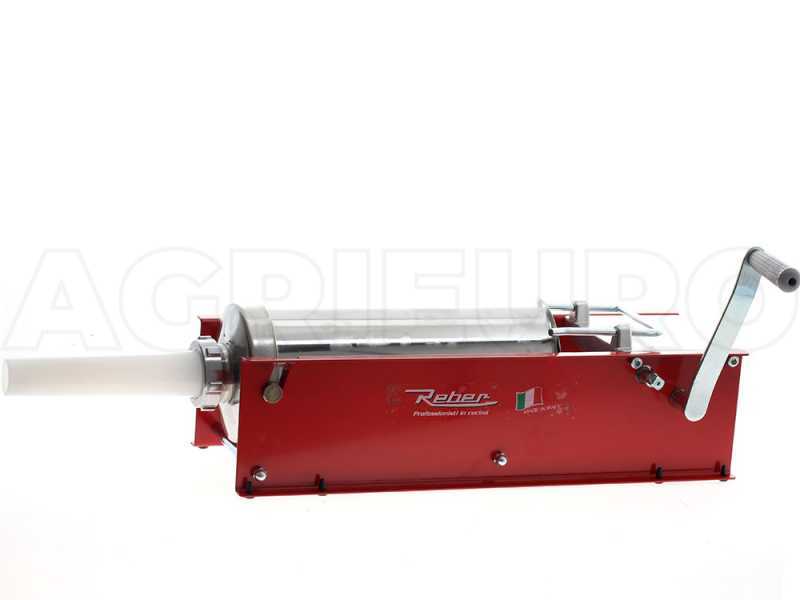 Poussoir manuel &agrave; viande Reber - Double vitesse - Capacit&eacute; 8 Kg