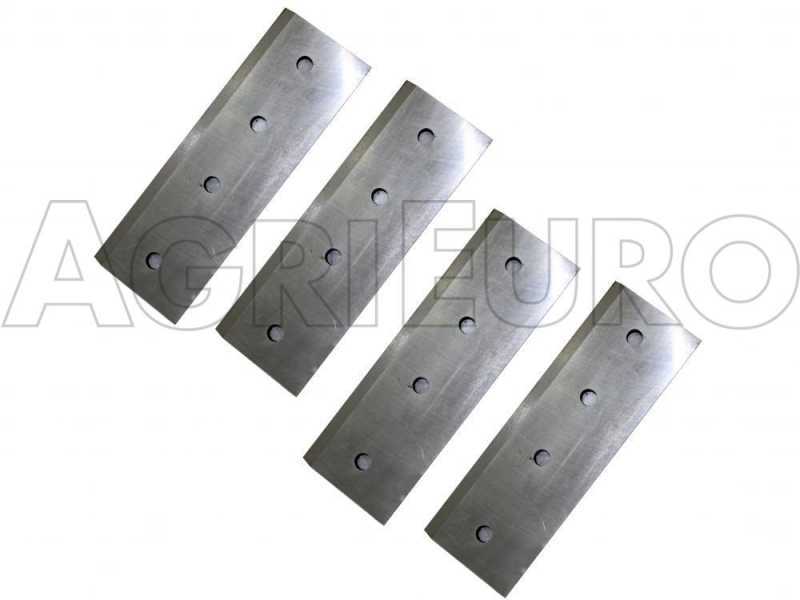 Kit 4 lames de rechange pour broyeur GeoTech WS72R