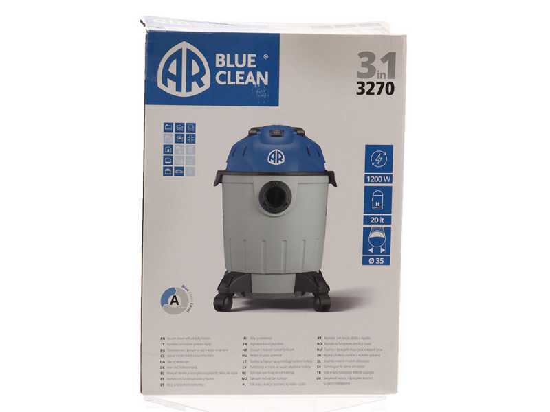 Aspirateur eau et poussi&egrave;re Blue Clean 31 Series AR3270 - Wmax 1200 - multifonction