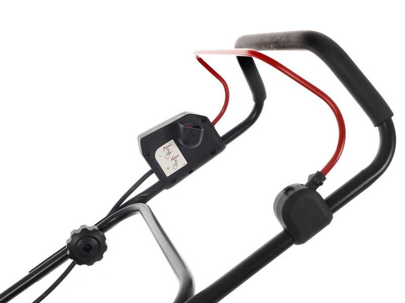 Makita DLM432PT2 - Tondeuse &agrave; gazon &eacute;lectrique 2 X 5 Ah au lithium - Bac de ramassage, 43 cm