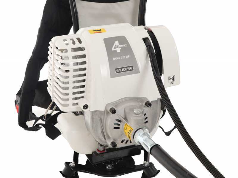 D&eacute;broussailleuse multifonction avec Perche &eacute;lagueuse et Taille-haies Blackstone BC4S 320 BP