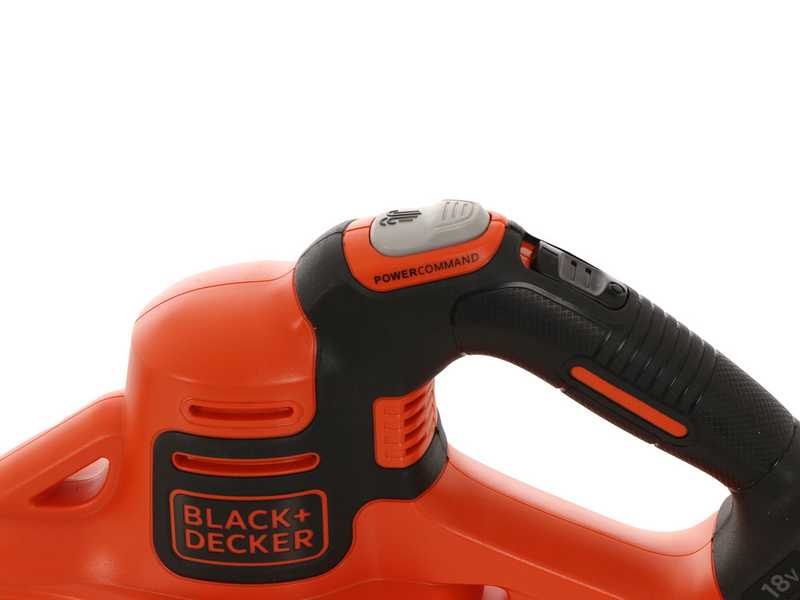 Souffleur &agrave; feuilles sur batterie Black &amp; Decker GWC1820PC-QW PowerCommand