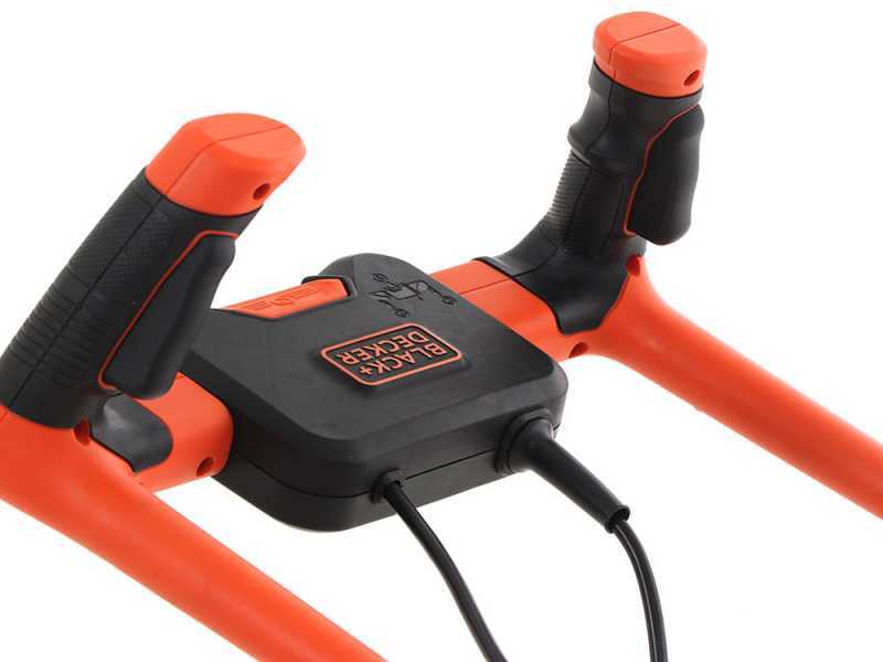 Black &amp; Decker BEMW461BH-QS - Tondeuse &agrave; gazon &eacute;lectrique - 1400W - Coupe de 34&nbsp;cm