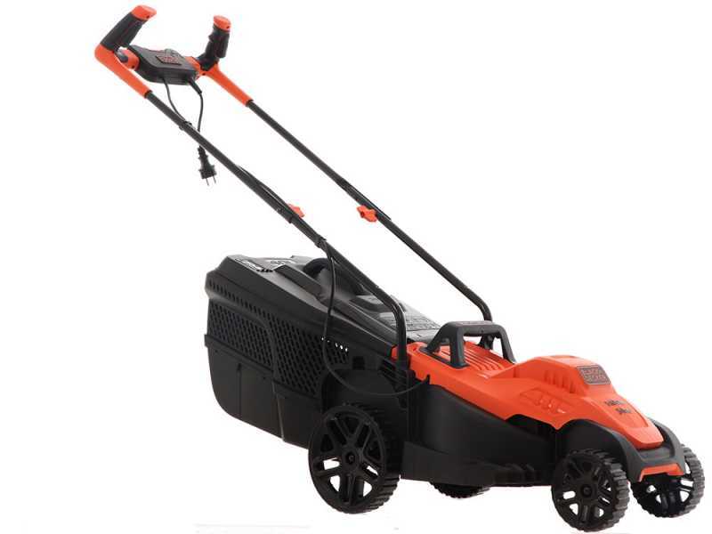 Black &amp; Decker BEMW461BH-QS - Tondeuse &agrave; gazon &eacute;lectrique - 1400W - Coupe de 34&nbsp;cm