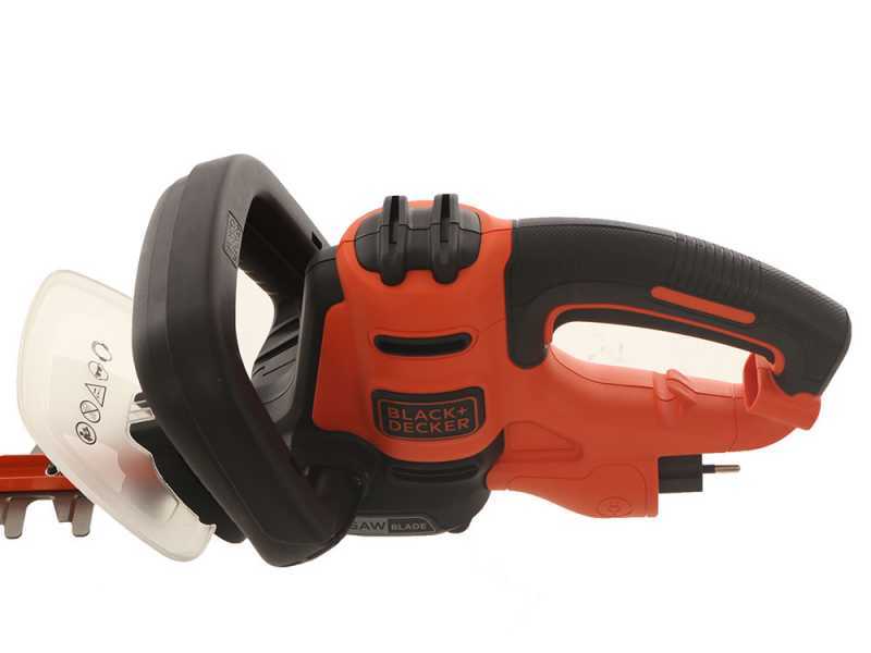 Taille-haie &eacute;lectrique Black &amp; Decker BEHTS451-QS de 550 W avec lamier 60 cm