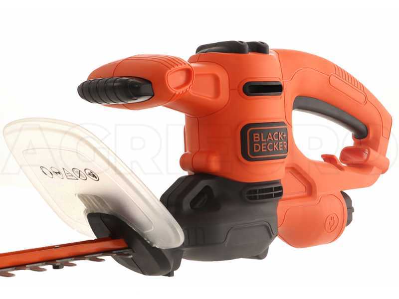 Black &amp; Decker BEHTS201-QS - Taille-haie &eacute;lectrique avec lamier de 45 cm - 420W