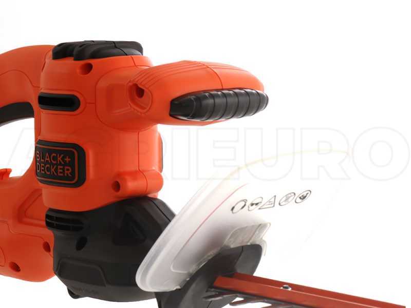 Taille-haie &eacute;lectrique Black &amp; Decker BEHTS201-QS - 420 W avec lamier de 45 cm