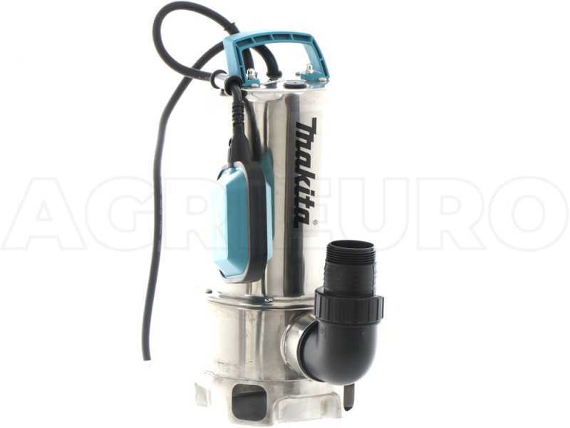 Pompe Vide-Cave Makita PF1010 – 1100 W, Pompe Électrique Pour Eau Chargée Et Assainissement