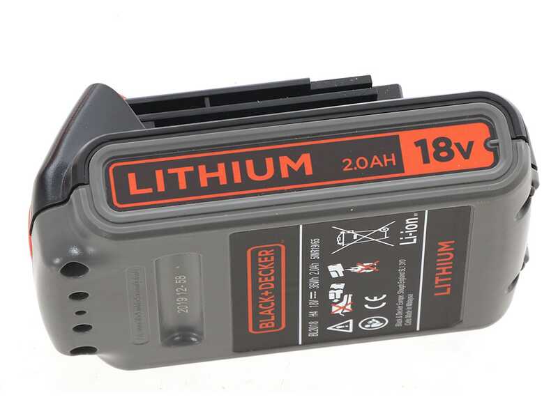 Taille-haie &agrave; batterie Black &amp; Decker GTC1845L20-QW  batterie  18V 2Ah + une batterie 18V 2Ah offerte - lamier 45 cm