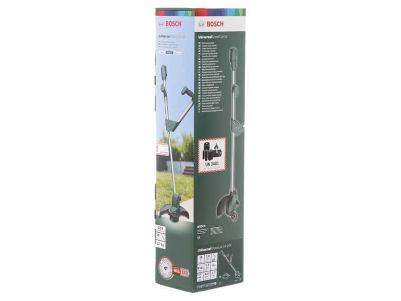 Bosch UniversalGrassCut 18-260 - Coupe-bordures &agrave; batterie  - 2Ah/18V