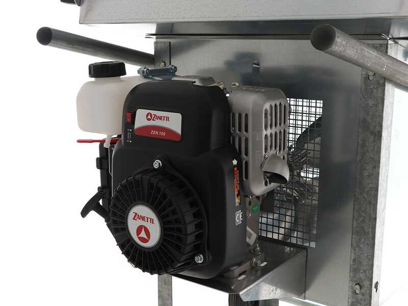 Effeuilleuse thermique pour olives 11-S galvanis&eacute;e &ndash; avec grille de pr&eacute;-filtration