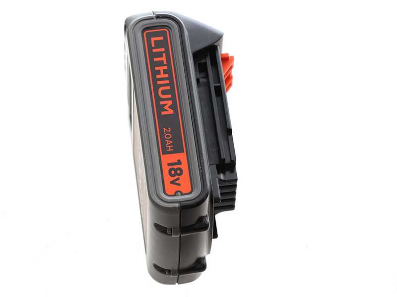 Black &amp; Decker GPC1820L20-QW - &Eacute;lagueuse &agrave; batterie sur perche 18V 2Ah + une batterie 18V 2Ah offerte