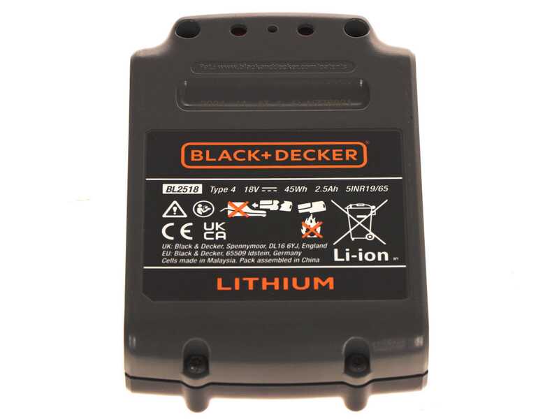 Black &amp; Decker STC1820EPC-QW  - Coupe-bordure &agrave; batterie 18V 2Ah + une batterie 18V 2Ah offerte
