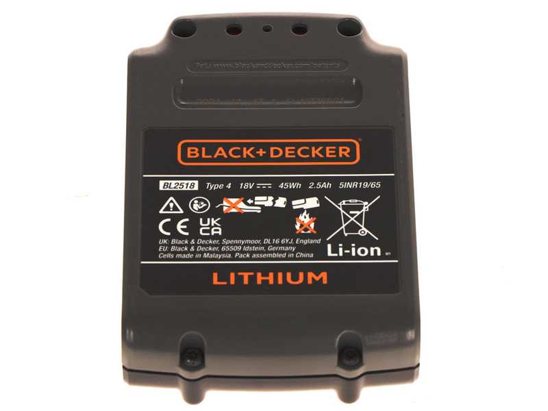 Black &amp; Decker STC1820EPC-QW  - Coupe-bordures &agrave; batterie - 18V 2Ah