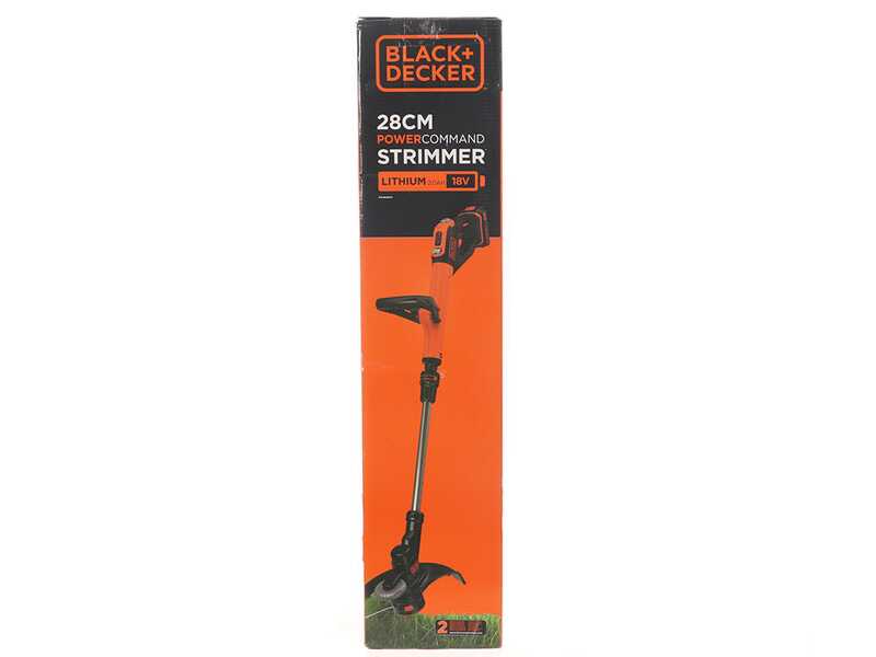 Black &amp; Decker STC1840EPC-QW - Coupe-bordure &agrave; batterie 18V 4Ah + une batterie 18V 2Ah offerte