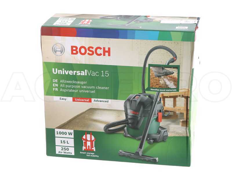 Bosch UniversalVac 15 - Aspirateur eau et poussi&egrave;re - 1000 W - multifonction