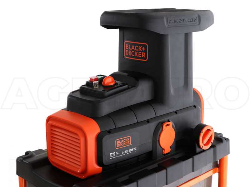 Black &amp; decker BEGAS5800-QS - Broyeur &eacute;lectrique  - 2800 W - Rouleau avec bac de ramassage