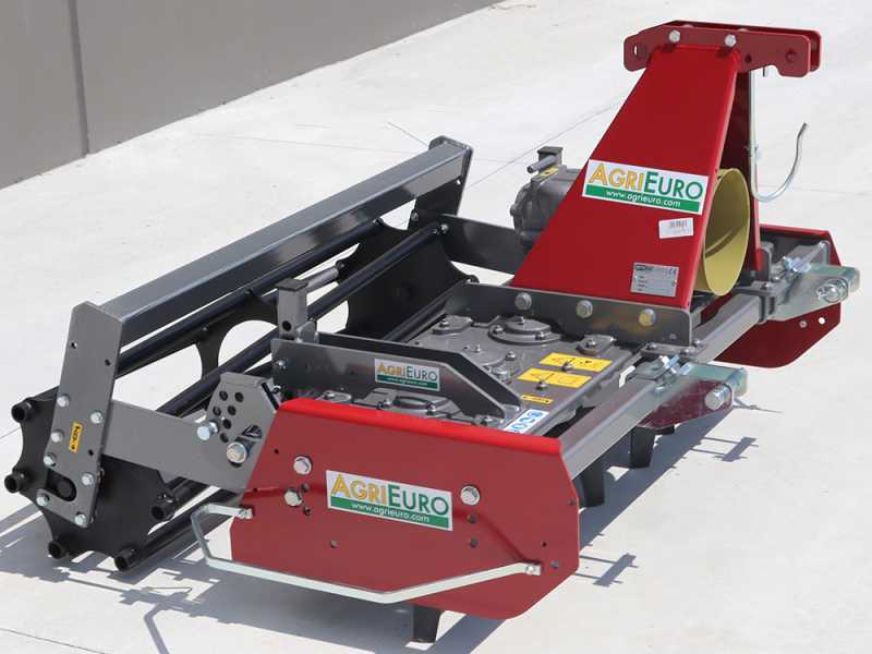 Herse rotative RF130 - largeur de travail 130 cm -12 lames S&eacute;rie l&eacute;g&egrave;re - Rouleau &agrave; cage