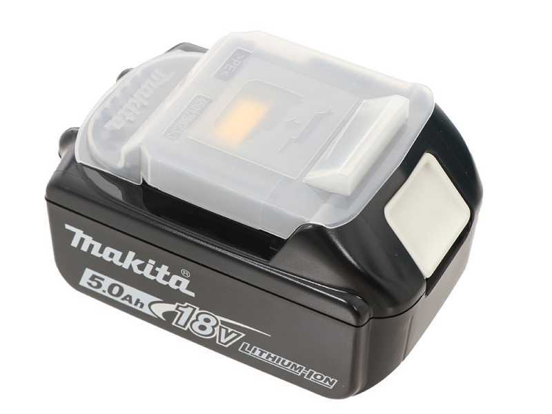 Tron&ccedil;onneuse &agrave; batterie Makita DUC252 - batterie 5Ah 18V et chargeur de batterie inclus
