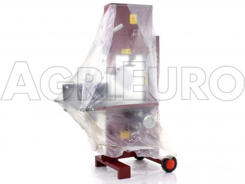 Scie &agrave; ruban mixte AgriEuro 500 SCE LUX avec alimentation &eacute;lectrique monophas&eacute; et &agrave; tracteur