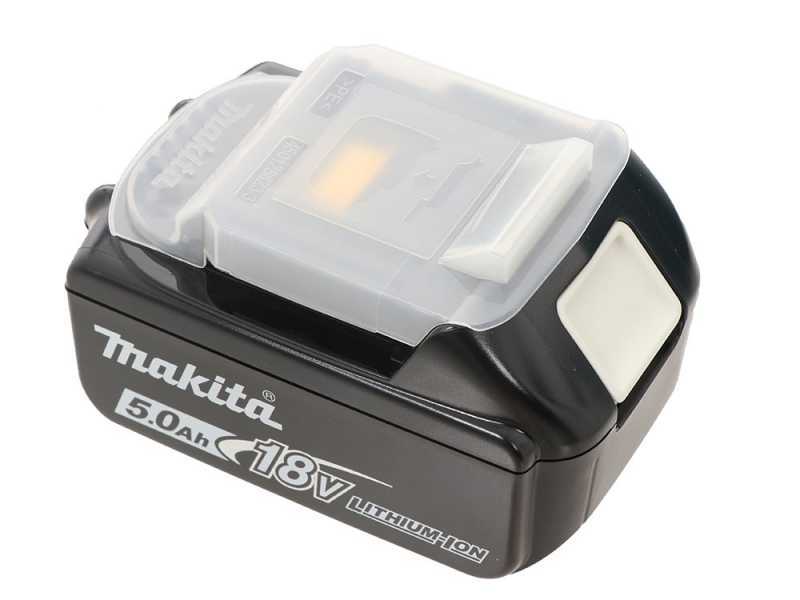 Souffleur &eacute;lectrique &agrave; batterie Makita DUB362Z - avec 2 batteries au lithium 18v 5ah - corps m&eacute;canique