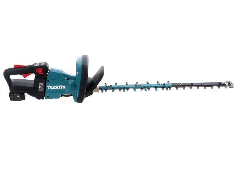 Taille-haie &agrave; batterie Makita DUH601 - lamier de 60 cm - batterie et chargeur de batterie inclus