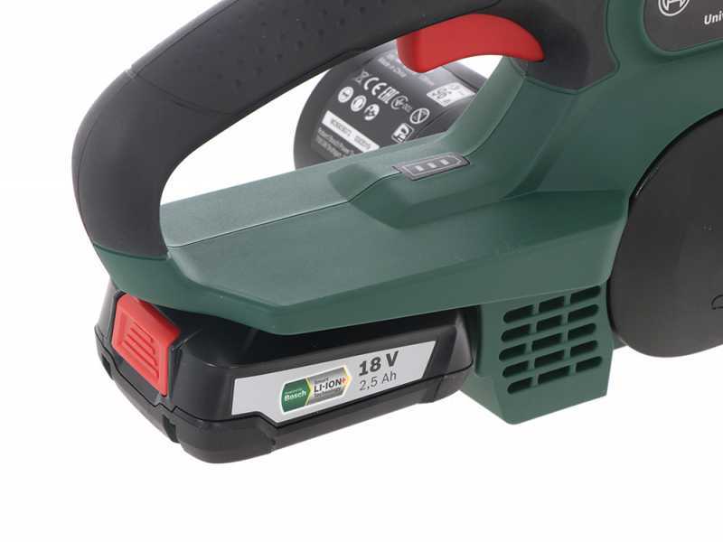 BOSCH UniversalChain 18 - Tron&ccedil;onneuse &agrave; batterie 18V 2,5Ah - Ultra-l&eacute;g&egrave;re
