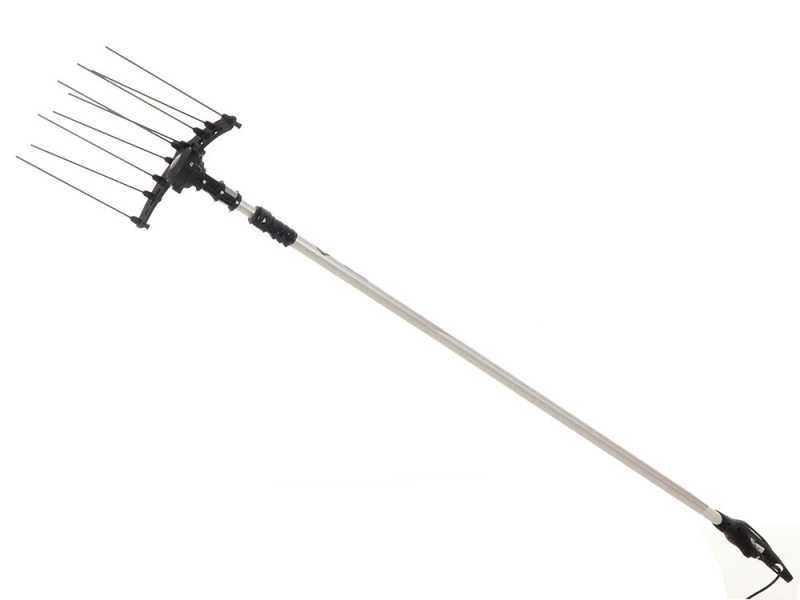 Campagnola HERCULES 58V - Perche en aluminium de 185-270 cm - Peigne vibreur &eacute;lectrique &agrave; batterie