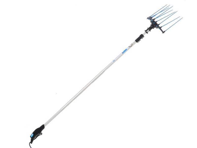 Campagnola HERCULES 58V - Perche en aluminium de 185-270 cm - Peigne vibreur &eacute;lectrique &agrave; batterie