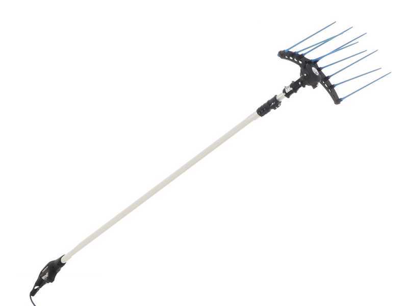 Campagnola HERCULES 58V - Perche en aluminium de 185-270 cm - Peigne vibreur &eacute;lectrique &agrave; batterie