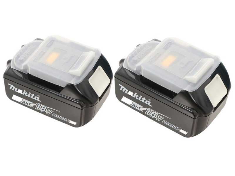 Makita DUC122RTE - Tron&ccedil;onneuse &agrave; batterie 2 x 18V 5Ah - Guide de 11,5 cm