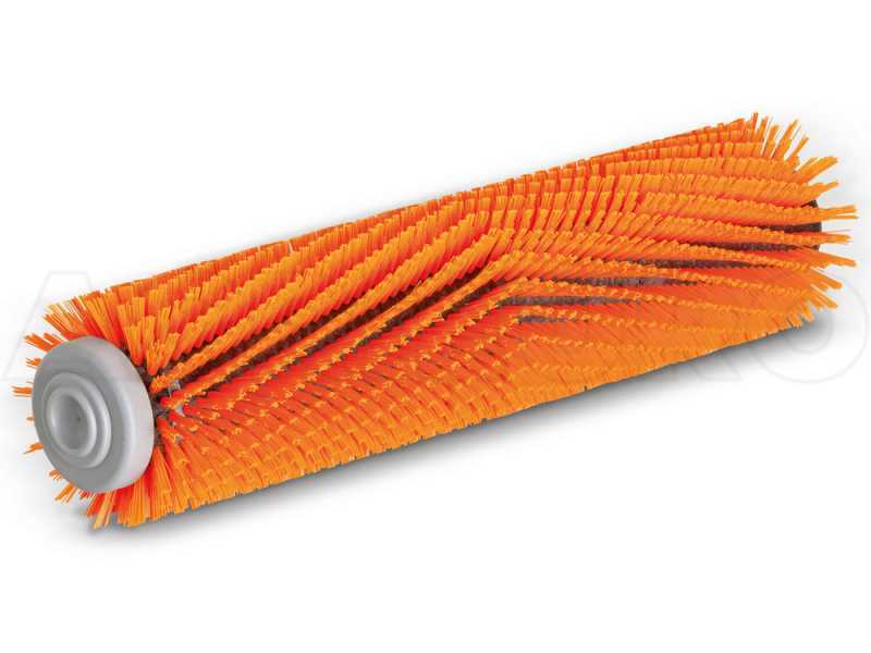 ROULEAU BROSSE, SOUPLE, ORANGE, 300&not;MM