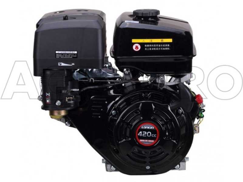 GeoTech Pro PCS 150L - Broyeur de branches thermique professionnel - Moteur Loncin1 5 CV