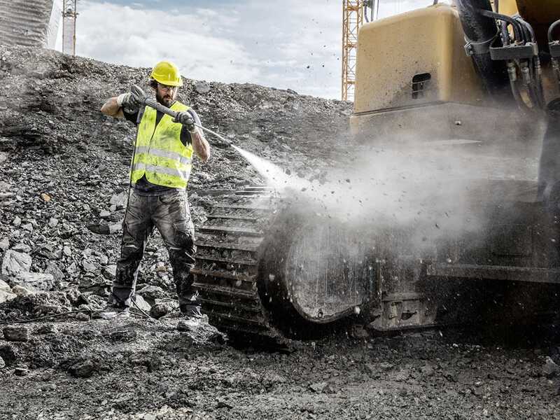 Nettoyeur haute pression Karcher Pro HD 8/18-4 Cage &eacute;lectrique &agrave; froid 270 bar max triphas&eacute; - Professionnel