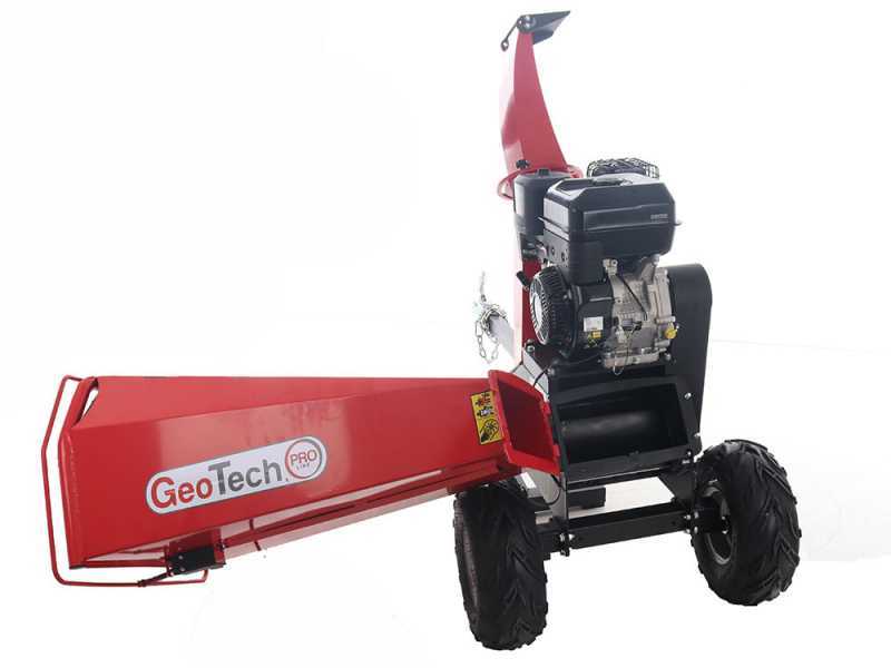 GeoTech-Pro PCS 150BS - Broyeur de branches thermique - moteur essence B&amp;S 13.5 CV