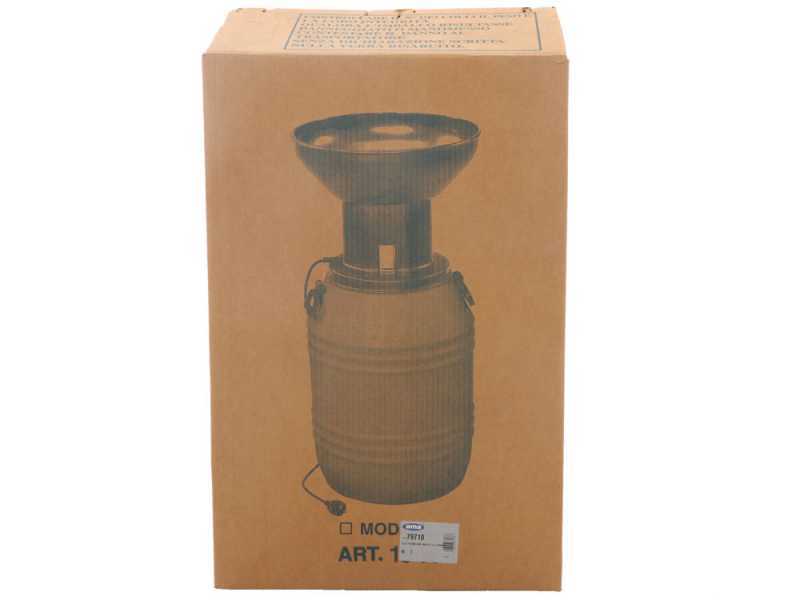 Ama Magico EMC60 - Moulin &eacute;lectrique &agrave; grains - En acier inox et aluminium - 1200 W