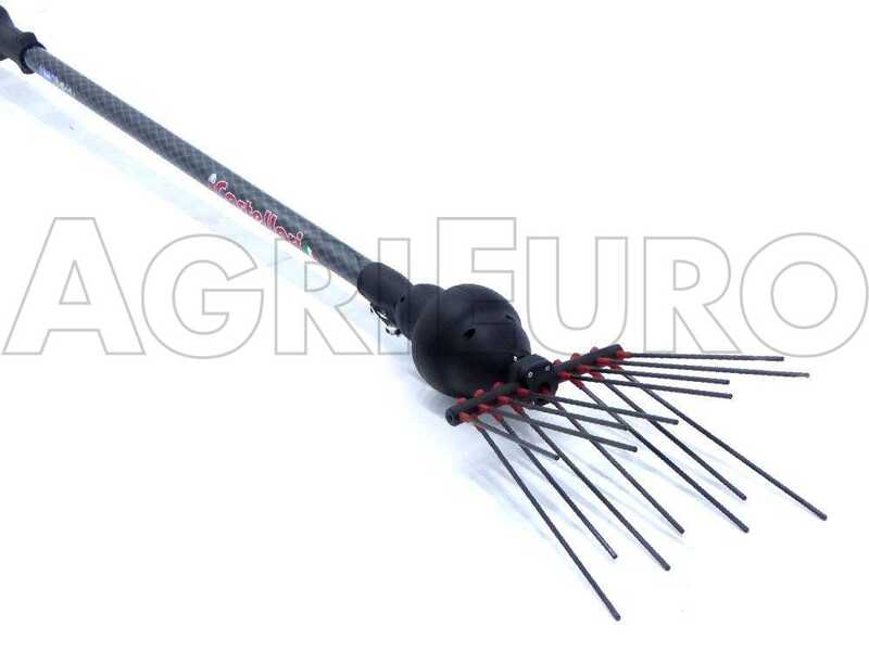 Castellari Fenix 230/320 L V2 - Peigne vibreur &eacute;lectrique &agrave; batterie - Perche en carbone