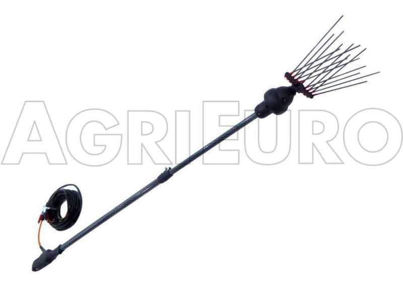 Peigne vibreur &eacute;lectrique &agrave; batterie Castellari Fenix 230/315 L V2 - perche en carbone