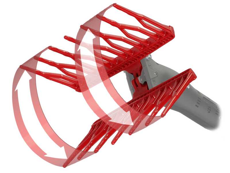 Castellari Olivance EP L V2 - Peigne vibreur &eacute;lectrique &agrave; batterie  - perche 220/300 cm