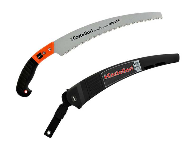 Castellari Tornado Carbon C V3 - Peigne vibreur &eacute;lectrique &agrave; batterie - perche en carbone 180/240 cm