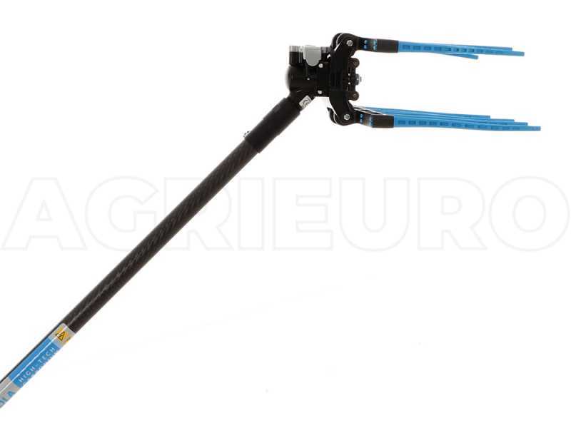Perche pneumatique fixe en carbone sans poign&eacute;e 150 cm - Perche fixe ultra-l&eacute;g&egrave;re