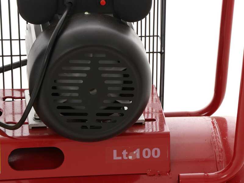GeoTech Pro BACP100-10-3 - Compresseur d'air &eacute;lectrique &agrave; courroie - Moteur 3 CV - 100 L - 10 bars