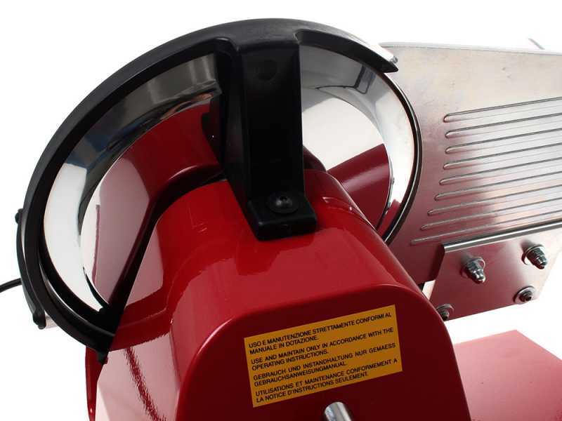 Seven Italy PS 250 PRO Rouge -Trancheuse avec lame de 250 mm - Aff&ucirc;teur compris - 180 Watts