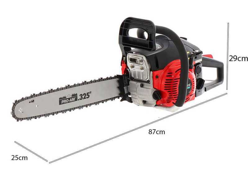 Blue Bird CS460 - Tron&ccedil;onneuse thermique - guide standard de 45 cm - moteur 2 temps 45,2 cm3
