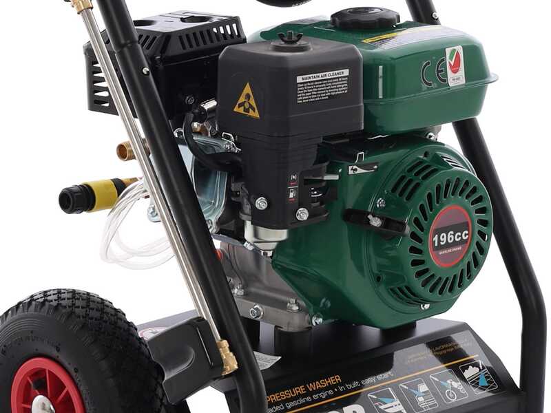 Lavor Independent 2800 - Nettoyeur &agrave; pression thermique - 200 bar - 690 L/h - Moteur &agrave; essence Lavor 200 cm&sup3;