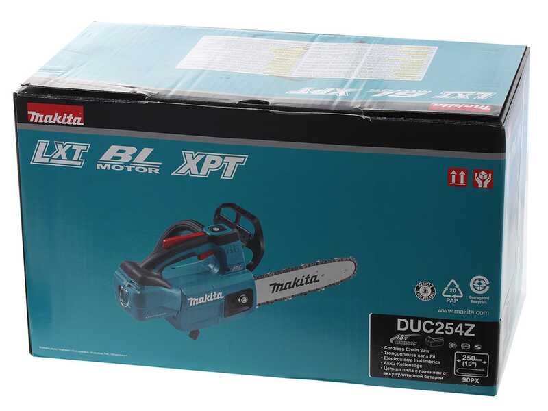 Makita DUC254Z - Tron&ccedil;onneuse &eacute;lectrique &agrave; batterie - Lames de 25 cm - SANS BATTERIES NI CHARGEUR